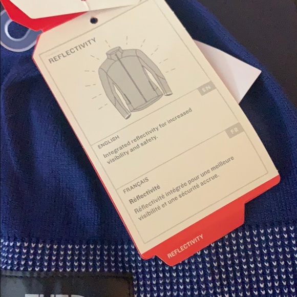 NWT NORTH FACE Unisex Reflective Beanie, RoyalBlue - Picture 4 of 5